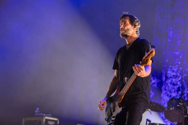 August 29, 2026, Madison, Wisconsin, USA: KEANU REEVES of Dogstar during the All In Tour at The Sylvee in Madison, Wisconsin Madison USA  - ZUMAs135 20260829_zap_s135_017 Copyright: xDanielxDeSloverx