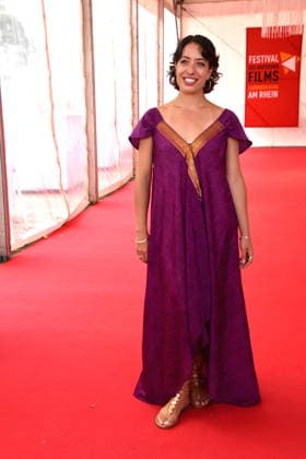 Film Block 10 Lydia Georgantzi, Actress, Ludwigshafen, August 29, 2026, on the banks of the Rhine, 22nd German Film Festival 2026, Photo: Ludwigshafen