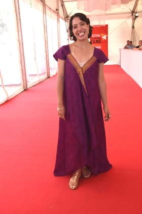 Film Block 10 Lydia Georgantzi, Actress, Ludwigshafen, August 29, 2026, on the banks of the Rhine, 22nd German Film Festival 2026, Photo: Ludwigshafen