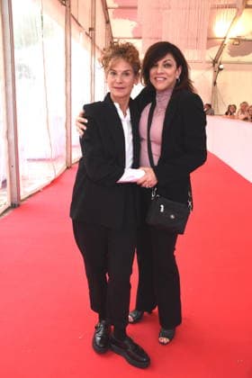 Film Block 10 Bibiana Beglau, Actress; Dr. Alice Brauner, Writer and Producer; Ludwigshafen, August 29, 2026, on the banks of the Rhine; 22nd German Film Festival 2026; Photo: Ludwigshafen