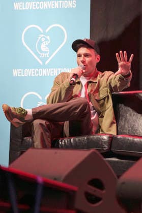 Daniel Bonjour at the German Walker Con 2026 at the Turbinenhalle in Oberhausen, August 29, 2026 Foto:xN.xKolinzx xFuturexImagex walker_con_6810