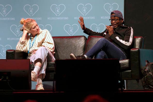 Emily Kinney and Lawrence Gilliard Jr. at the German Walker Con 2026 at the Turbinenhalle in Oberhausen, August 29, 2026 Foto:xN.xKolinzx xFuturexImagex walker_con_6840