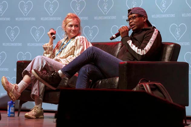 Emily Kinney and Lawrence Gilliard Jr. at the German Walker Con 2026 at the Turbinenhalle in Oberhausen, August 29, 2026 Foto:xN.xKolinzx xFuturexImagex walker_con_6841