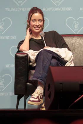 Christian Serratos at German Walker Con 2026 at the Turbinenhalle in Oberhausen, August 29, 2026 Foto:xN.xKolinzx xFuturexImagex walker_con_6855