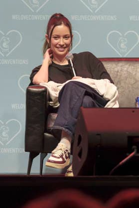 Christian Serratos at German Walker Con 2026 at the Turbinenhalle in Oberhausen, August 29, 2026 Foto:xN.xKolinzx xFuturexImagex walker_con_6856