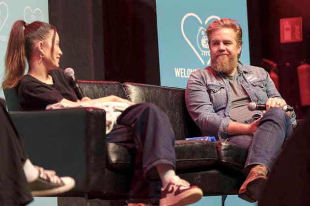 Christian Serratos and Josh McDermitt at the German Walker Con 2026 at the Turbinenhalle in Oberhausen, August 29, 2026 Foto:xN.xKolinzx xFuturexImagex walker_con_6865