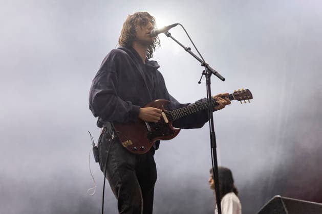 Geese perform at Leeds Festival Cameron Winter of Geese performs at Leeds Festival, Bramham Park, Leeds, 29th August 2026, Credit:Mike Gray MIKE GRAY - B4227 Avalon  Copyright: xMikexGrayx xMIKExGRAYx-xB4227x xAvalonx 1129202435