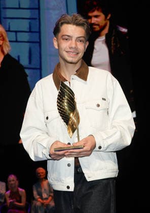 Diego Murgia Valois wins Best Actor at the closing ceremony of the 19th edition of the Francophone Film Festival in Angoulême, France, on August 29, 2026. Coadic Guirec Bestimage Closing ceremony at the 19th edition of the Francophone Film Festival in Angoulême, France, August 29, 2026 Angoulême, France  Copyright: xCOADICxGUIRECx xBESTIMAGExCOADICxGUIRECx xBESTIMAGEx