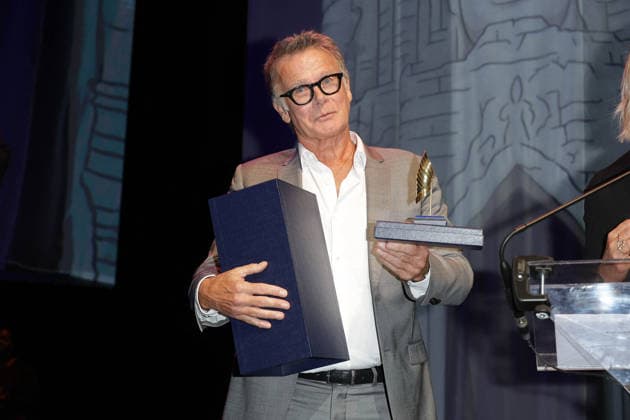 Franck Dubosc received the Mini Valois Award for Best Jury President at the closing ceremony of the 19th edition of the Angoulême Francophone Film Festival, France, August 29, 2026 Coadic Guirec Bestimage Closing ceremony at the 19th edition of the Francophone Film Festival in Angoulême, France, August 29, 2026 Angoulême, France  Copyright: xCOADICxGUIRECx xBESTIMAGExCOADICxGUIRECx xBESTIMAGEx
