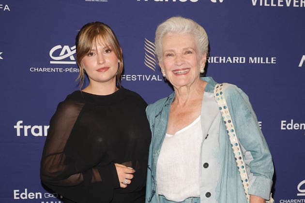 Marine Delplace and Marie Christine Barrault at the photocall for the closing ceremony of the 19th edition of the Angoulême Francophone Film Festival, France, on August 29, 2026 Coadic Guirec Bestimage Photocall of the closing ceremony at the 19th edition of the Francophone Film Festival in Angoulême, France, on August 29, 2026 Angoulême, France  Copyright: xCOADICxGUIRECx xBESTIMAGExCOADICxGUIRECx xBESTIMAGEx