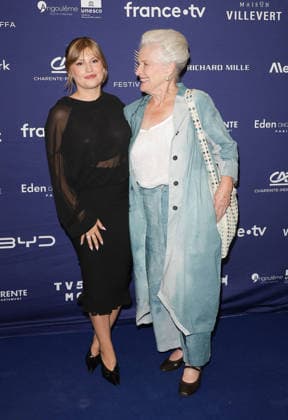 Marine Delplace and Marie Christine Barrault at the photocall for the closing ceremony of the 19th edition of the Angoulême Francophone Film Festival, France, August 29, 2026 Coadic Guirec Bestimage Photocall at the closing ceremony of the 19th edition of the Francophone Film Festival in Angoulême, France, on August 29, 2026 Angoulême, France  Copyright: xCOADICxGUIRECx xBESTIMAGExCOADICxGUIRECx xBESTIMAGEx