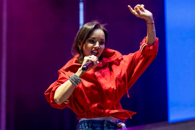 Chenoa live at the Conciertos de La Muralla in the Huerta del Obispo, Alcalá de Henares, August 28, 2026 Foto:xDyDxFotografosx xFuturexImagex muralla_6818