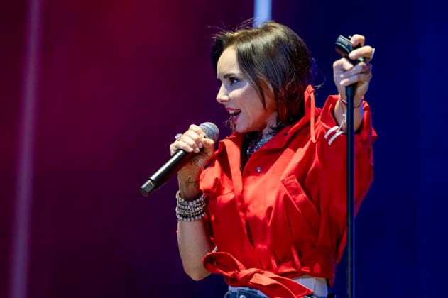 Chenoa live at the Conciertos de La Muralla in the Huerta del Obispo, Alcalá de Henares, August 28, 2026 Foto:xDyDxFotografosx xFuturexImagex muralla_6819