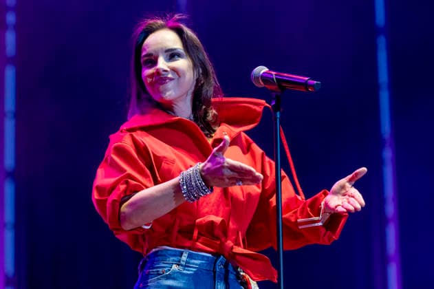 Chenoa live at the Conciertos de La Muralla in the Huerta del Obispo, Alcalá de Henares, August 28, 2026 Foto:xDyDxFotografosx xFuturexImagex muralla_6816