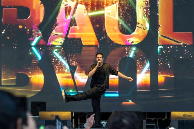 Raul live at the Conciertos de La Muralla in the Huerta del Obispo, Alcalá de Henares, August 28, 2026 Foto:xDyDxFotografosx xFuturexImagex muralla_6812