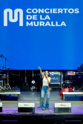 Chenoa live at the Conciertos de La Muralla in the Huerta del Obispo, Alcalá de Henares, August 28, 2026 Foto:xDyDxFotografosx xFuturexImagex muralla_6829