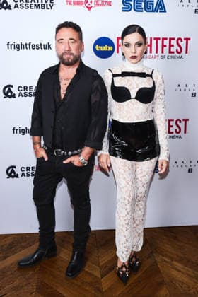 World Premiere Of The Nameless Ballad on Saturday 29 August 2026 Giglia Marra, Federico Zampaglione attends the media wall for the World Premiere Of The Nameless Ballad during Tubi Frightfest 2026 on Saturday 29 August 2026 at Odeon Luxe Leicester Square, London. ., Credit:Julie Edwards Avalon  Copyright: xJuliexEdwardsx xAvalonx 1129266304