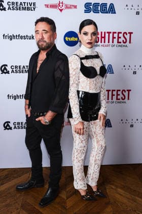 World Premiere Of The Nameless Ballad on Saturday 29 August 2026 Giglia Marra, Federico Zampaglione attends the media wall for the World Premiere Of The Nameless Ballad during Tubi Frightfest 2026 on Saturday 29 August 2026 at Odeon Luxe Leicester Square, London. ., Credit:Julie Edwards Avalon  Copyright: xJuliexEdwardsx xAvalonx 1129266327