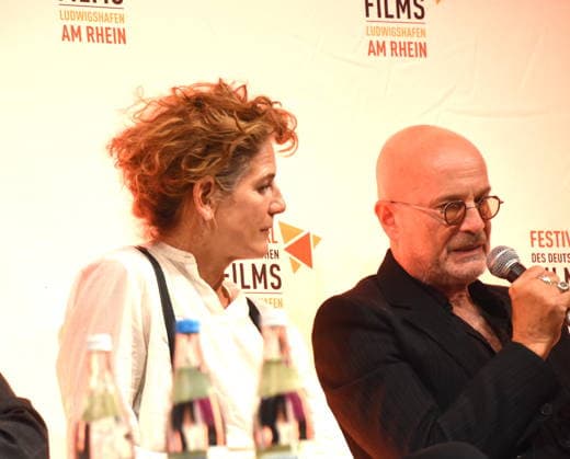 Film Discussion, Film Block 10, Bibiana Beglau (actress), Christian Berkel (actor), Ludwigshafen, August 29, 2026, on the banks of the Rhine, 22nd German Film Festival 2026, Photo: Ludwigshafen