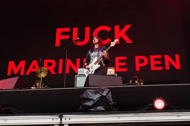 Lambrini Girls on the fourth day of the 23rd edition of Rock en Seine at the Domaine National de Saint-Cloud, France, on August 29, 2026. Alexandre Fumeron, Bestimage. Day Four of the Rock en Seine music festival on August 29, 2026, in Paris, France. Saint-Cloud, France  Copyright: xAlexandrexFumeronx xBestimagexAlexandrexFumeronx xBestimagex