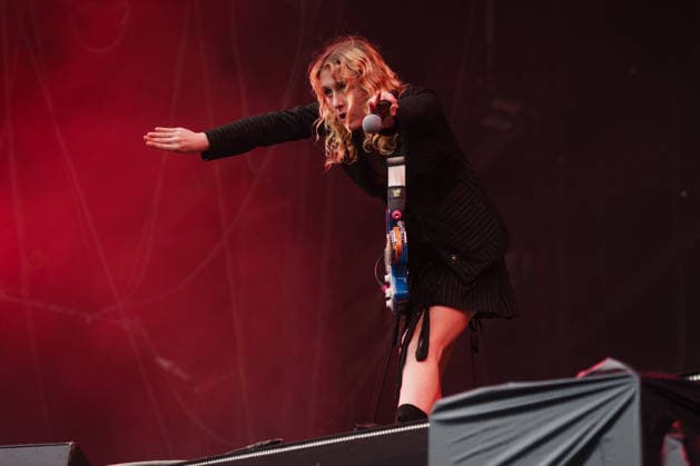 Lambrini Girls on the fourth day of the 23rd edition of Rock en Seine at the Domaine National de Saint-Cloud, France, on August 29, 2026. Alexandre Fumeron, Bestimage. Day Four of the Rock en Seine music festival on August 29, 2026, in Paris, France. Saint-Cloud, France  Copyright: xAlexandrexFumeronx xBestimagexAlexandrexFumeronx xBestimagex