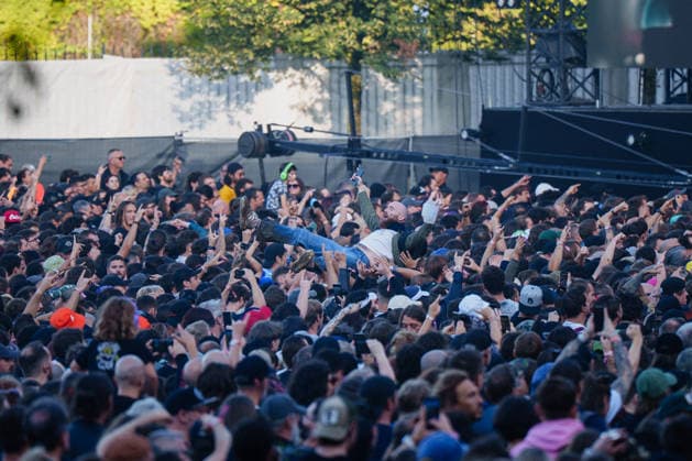Landmvrks on the fourth day of the 23rd edition of Rock en Seine at the Domaine National de Saint-Cloud, France, on August 29, 2026. Alexandre Fumeron, Bestimage. Day Four of the Rock en Seine music festival on August 29, 2026, in Paris, France. Saint-Cloud, France  Copyright: xAlexandrexFumeronx xBestimagexAlexandrexFumeronx xBestimagex
