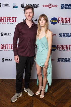 Uk Premiere Of Meat Kills on Sunday 30 August 2026 Johan Paul De Vrijer, Caro Derkx attends the media wall for the Uk Premiere Of Meat Kills during Tubi Frightfest 2026 on Sunday 30 August 2026 at Odeon Luxe Leicester Square, London. ., Credit:Julie Edwards Avalon  Copyright: xJuliexEdwardsx xAvalonx 1129281389