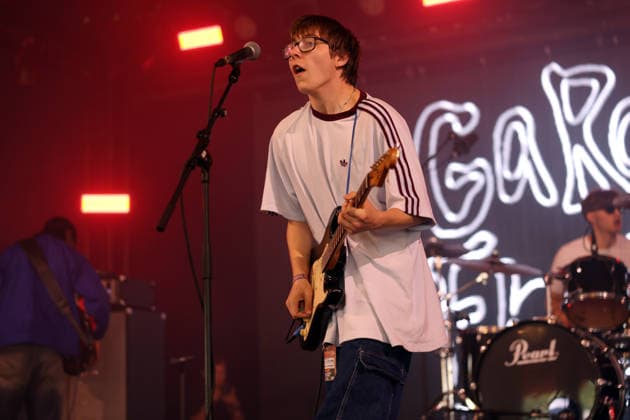 Garage Flower perform at Leeds Festival Nathan Whitehead of indie band Garage Flower performs at Leeds Festival, Bramham Park, Leeds, 30th August 2026, Credit:Mike Gray MIKE GRAY - B4227 Avalon  Copyright: xMikexGrayx xMIKExGRAYx-xB4227x xAvalonx 1129290224