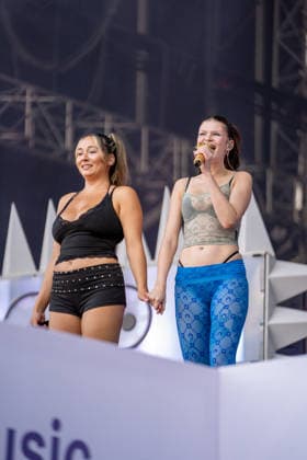 German rapper Ikkimel, whose real name is Kim Hnizdo, will perform at the Superbloom Festival on August 30, 2026, at the Olympic Park in Munich, Munich, Olympic Park, Bavaria, Germany