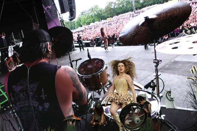 Slayyyter performs at Leeds Festival Slayyyter performs at Leeds Festival 2026, Bramham Park, Leeds, 30th August 2026, Credit:Mike Gray MIKE GRAY - B4227 Avalon  Copyright: xMikexGrayx xMIKExGRAYx-xB4227x xAvalonx 1129296631