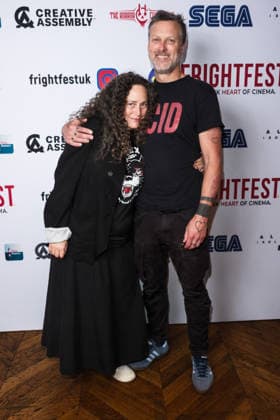 International Premiere Of The Glorious Dead on Sunday 30 August 2026 John Adams, Toby Poser attends the media wall for the International Premiere Of The Glorious Dead during Tubi Frightfest 2026 on Sunday 30 August 2026 at Odeon Luxe Leicester Square, London. ., Credit:Julie Edwards Avalon  Copyright: xJuliexEdwardsx xAvalonx 1129348057