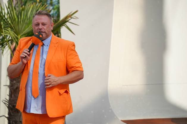 ZDF Fernsehgarten 2026: Christian Oberfuchshuber at the ZDF Fernsehgarten, themed Schlager Party, on August 30, 2026, in Mainz, Rhineland-Palatinate