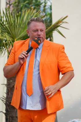 ZDF Fernsehgarten 2026: Christian Oberfuchshuber at the ZDF Fernsehgarten, themed Schlager Party, on August 30, 2026, in Mainz, Rhineland-Palatinate