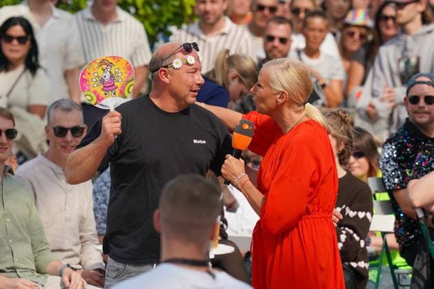 ZDF Fernsehgarten 2026: Andrea Kiwi Kiewel on ZDF Fernsehgarten with the theme Schlager Party on August 30, 2026, in Mainz, Mainz, ZDF Fernsehgarten, Rhineland-Palatinate