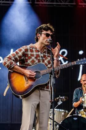 August 29, 2026, Edmonton, Alberta, Canada: Jake Etheridge of the Country Music group Thelma & James, performs at Boots and Hearts West Country Music Festival..The Country Music group Thelma & James, a husband-and-wife duo of Mackenzie Porter and Jake Etheridge, performs at Boots and Hearts West Country Music Festival. The Duo just completed a tour run supporting the Luke CombsÃ¢â‚¬Ëœ stadium My Kinda Saturday Night Tour Edmonton Canada - ZUMAs197 20260829_aaa_s197_584 Copyright: xRonxPalmerx