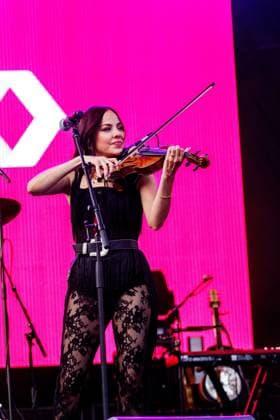 August 29, 2026, Edmonton, Alberta, Canada: Country Music group Thelma & James, comprising of husband and wife, Mackenzie Porter and Jake Etheridge, perform at Boots and Hearts West Country Music Festival..The Country Music group Thelma & James, a husband-and-wife duo of Mackenzie Porter and Jake Etheridge, performs at Boots and Hearts West Country Music Festival. The Duo just completed a tour run supporting the Luke CombsÃ¢â‚¬Ëœ stadium My Kinda Saturday Night Tour Edmonton Canada - ZUMAs197 20260829_aaa_s197_586 Copyright: xRonxPalmerx