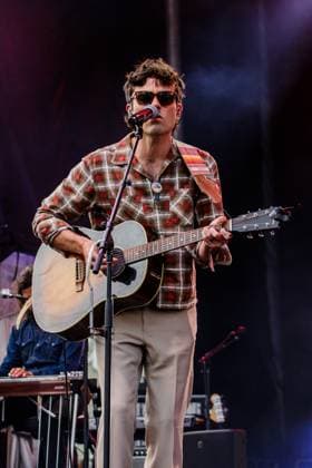 August 29, 2026, Edmonton, Alberta, Canada: Jake Etheridge of the Country Music group Thelma & James, performs at Boots and Hearts West Country Music Festival..The Country Music group Thelma & James, a husband-and-wife duo of Mackenzie Porter and Jake Etheridge, performs at Boots and Hearts West Country Music Festival. The Duo just completed a tour run supporting the Luke CombsÃ¢â‚¬Ëœ stadium My Kinda Saturday Night Tour Edmonton Canada - ZUMAs197 20260829_aaa_s197_592 Copyright: xRonxPalmerx