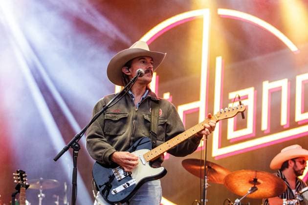 August 29, 2026, Edmonton, Alberta, Canada: Jess Carson of country music group Midland performs at Boots and Hearts West Country Music Festival..American Country Music award winners, Midland perform at the Boots and Hearts West Country Music Festival in Edmonton - 29 Aug., 2026 Edmonton Canada - ZUMAs197 20260829_aaa_s197_628 Copyright: xRonxPalmerx