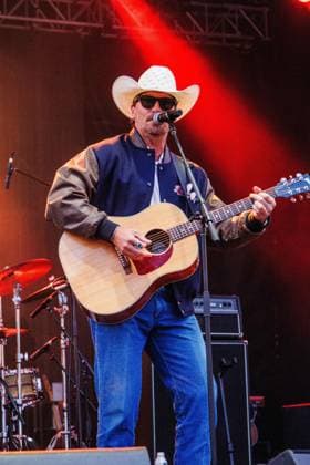 August 29, 2026, Edmonton, Alberta, Canada: Mark Wystrach lead singer for country music group Midland performs at Boots and Hearts West Country Music Festival..American Country Music award winners, Midland perform at the Boots and Hearts West Country Music Festival in Edmonton - 29 Aug., 2026 Edmonton Canada - ZUMAs197 20260829_aaa_s197_636 Copyright: xRonxPalmerx
