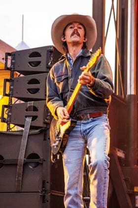 August 29, 2026, Edmonton, Alberta, Canada: Jess Carson of country music group Midland performs at Boots and Hearts West Country Music Festival..American Country Music award winners, Midland perform at the Boots and Hearts West Country Music Festival in Edmonton - 29 Aug., 2026 Edmonton Canada - ZUMAs197 20260829_aaa_s197_637 Copyright: xRonxPalmerx