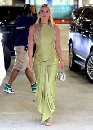 Lindsey Vonn At US Open - NYC Lindsey Vonn arrives at the opening night of the US Open in New York, NY on August 30, 2026. Photo by Charles Guerin ABACAPRESS.COM New York City NY United States  Copyright: xGuerinxCharles ABACAx