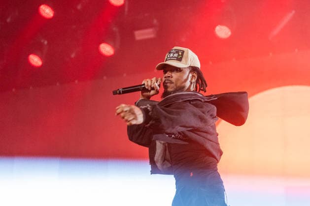 August 30, 2026, Nashville, Tn, USA: NASHVILLE, TENNESSEE - AUGUST 30: Chance the Rapper performs onstage during the Coloring Book 10 Year Anniversary Tour at Ryman Auditorium on August 30, 2026 in Nashville, Tennessee. Nashville USA  - ZUMAr187 20260830_zsp_r187_014 Copyright: xJustinxRenfroex