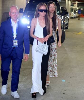 Vera Wang At US Open - NYC Vera Wang arrives at the opening night of the US Open in New York, NY on August 30, 2026. Photo by Charles Guerin ABACAPRESS.COM New York City NY United States  Copyright: xGuerinxCharles ABACAx