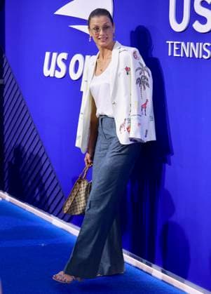 Bridget Moynahan At US Open - NYC Bridget Moynahan arrives at the opening night of the US Open in New York, NY on August 30, 2026. Photo by Charles Guerin ABACAPRESS.COM New York NY  Copyright: xGuerinxCharles ABACAx