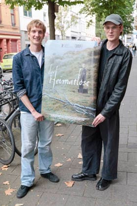 Paul Boche and Philip Froissant at the screening of the feature film *Der Heimatlose* at the Filmpalette in Cologne, August 30, 2026 Foto:xR.xSchmiegeltx xFuturexImagex heimatlose_6802