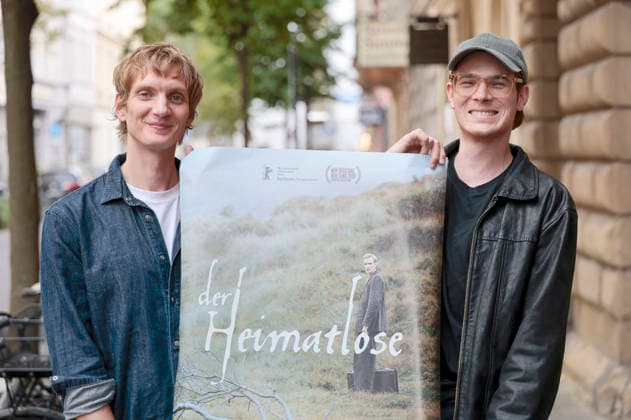 Paul Boche and Philip Froissant at the screening of the feature film *Der Heimatlose* at the Filmpalette in Cologne, August 30, 2026 Foto:xR.xSchmiegeltx xFuturexImagex heimatlose_6806