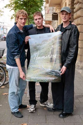 Paul Boche, Kai Stänicke, and Philip Froissant at the screening of the feature film *Der Heimatlose* at the Filmpalette in Cologne, August 30, 2026 Foto:xR.xSchmiegeltx xFuturexImagex heimatlose_6807