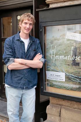 Paul Boche at the screening of the feature film *Der Heimatlose* at the Filmpalette in Cologne, August 30, 2026 Foto:xR.xSchmiegeltx xFuturexImagex heimatlose_6813