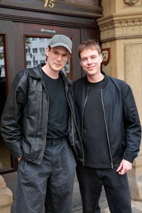Philip Froissant and Kai Stänicke at the screening of the feature film *Der Heimatlose* at the Filmpalette in Cologne, August 30, 2026 Foto:xR.xSchmiegeltx xFuturexImagex heimatlose_6818