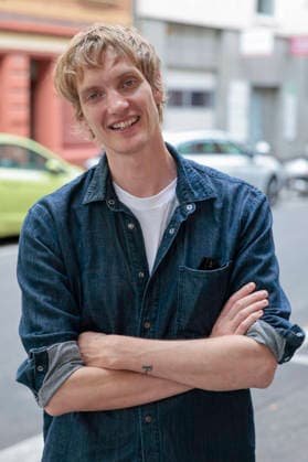 Paul Boche at the screening of the feature film *Der Heimatlose* at the Filmpalette in Cologne, August 30, 2026 Foto:xR.xSchmiegeltx xFuturexImagex heimatlose_6824